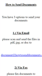 Mobile Screenshot of howtosenddocuments.com